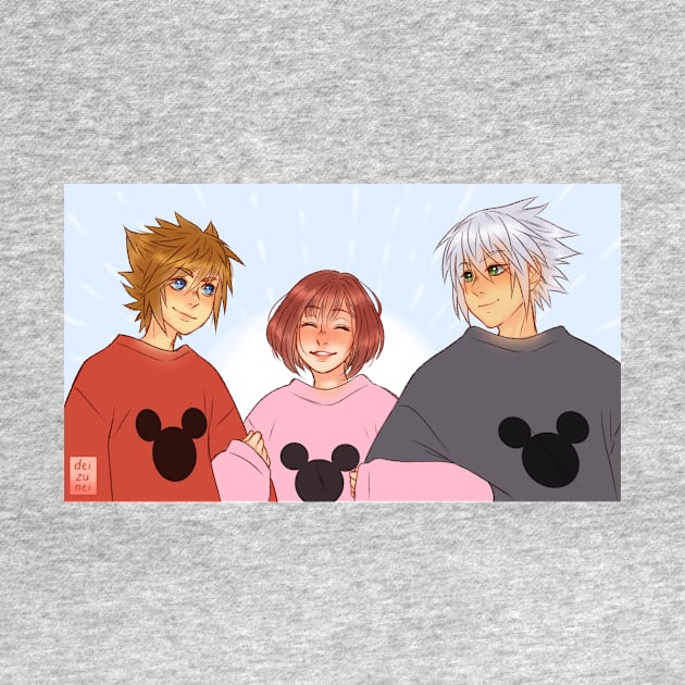 KH Trio by deizunei